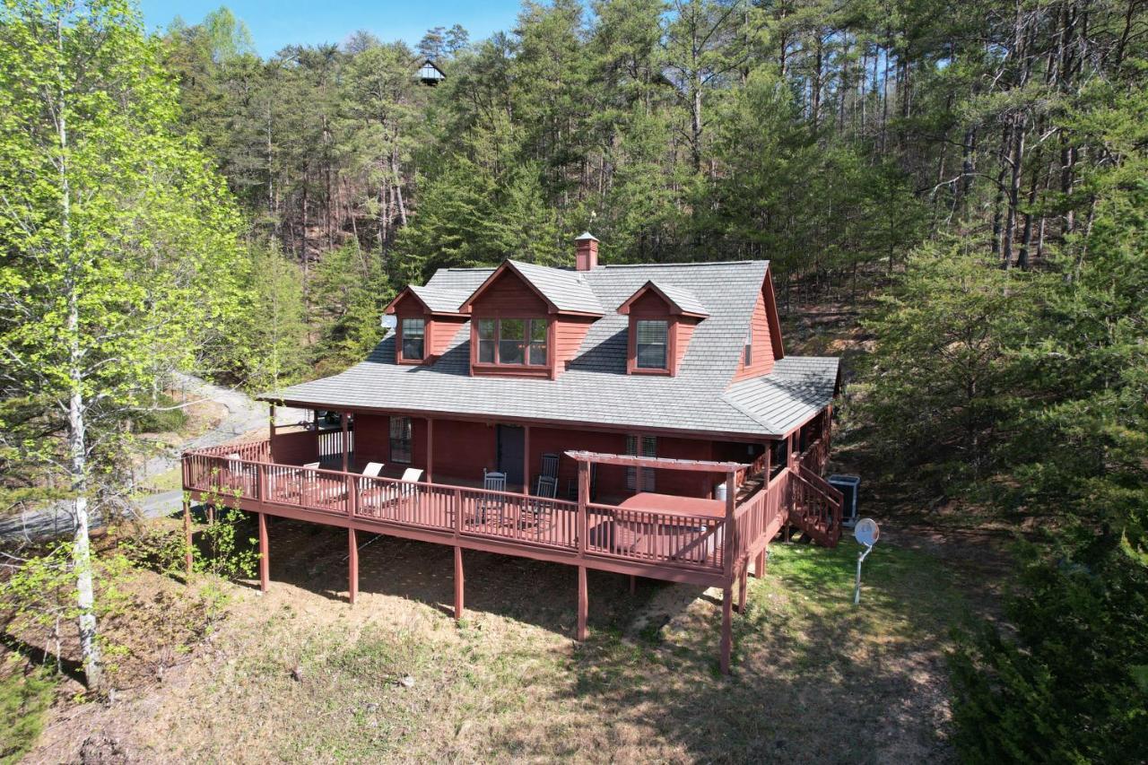 Private Mountain Cabin, Hot Tub Escape In The Smokies, With The View Sevierville Esterno foto