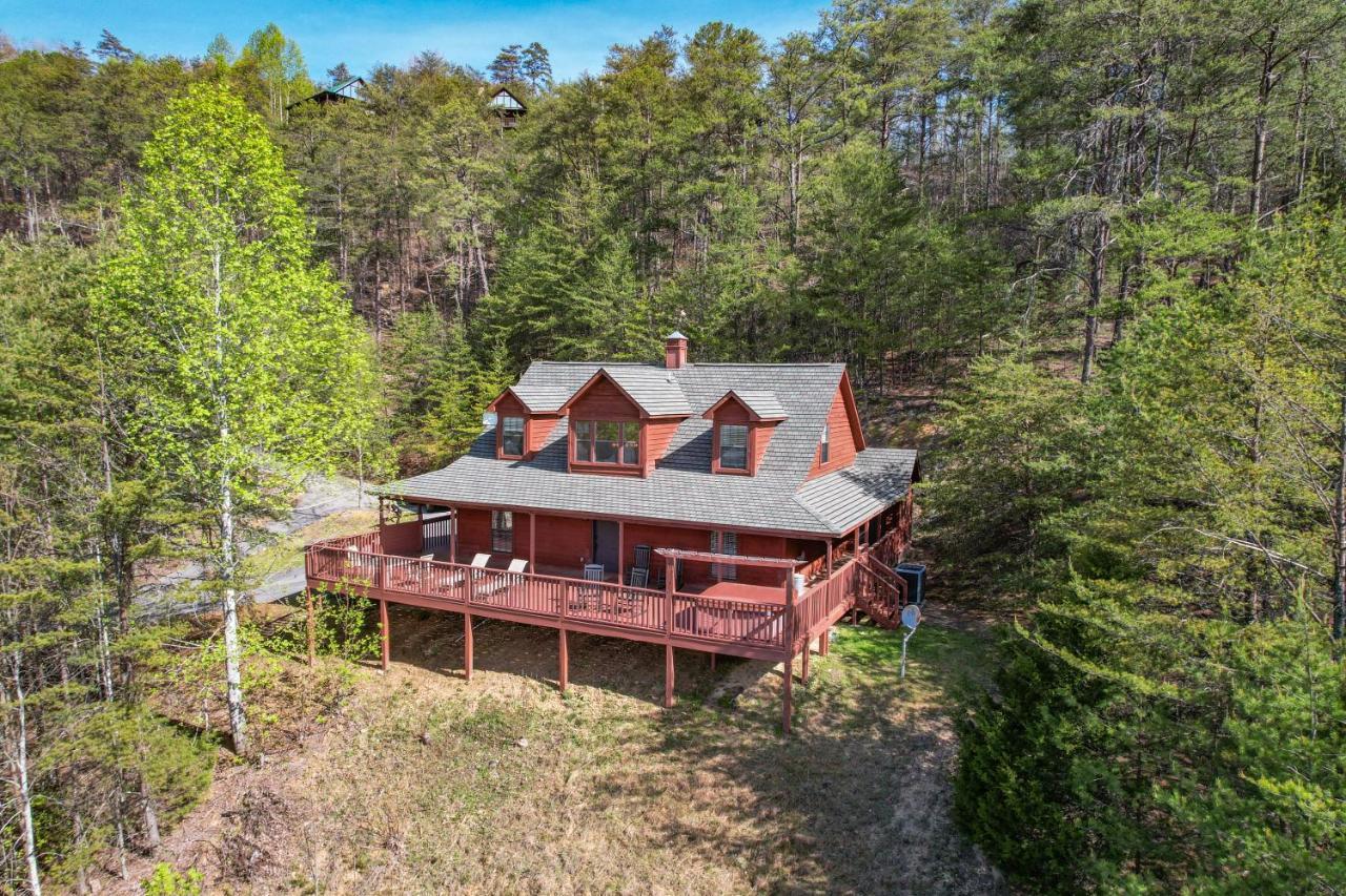 Private Mountain Cabin, Hot Tub Escape In The Smokies, With The View Sevierville Esterno foto